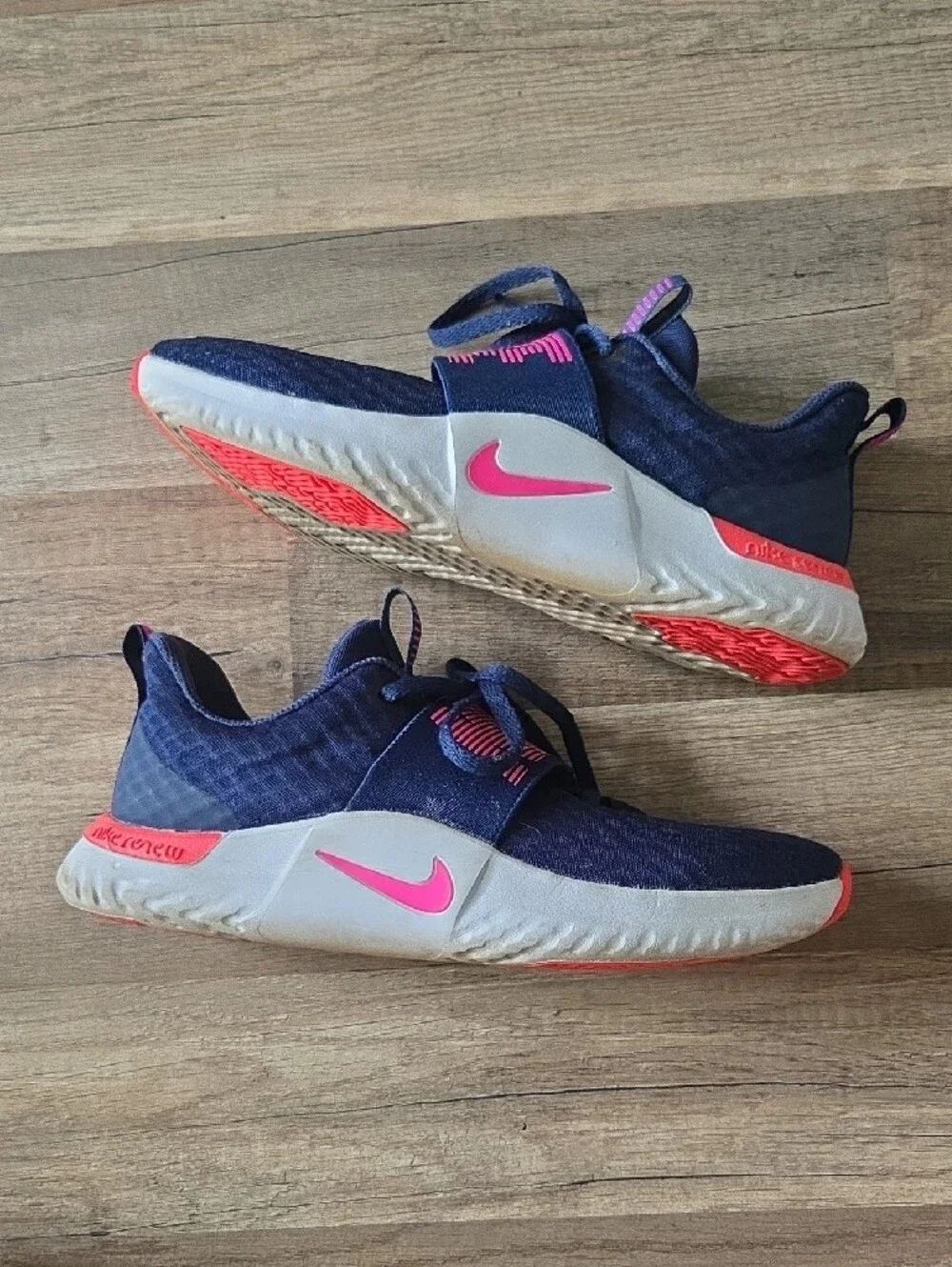 Nike Navy Renew In Season Tr Sneakers
